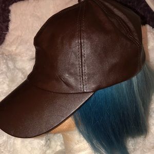 Leather hat